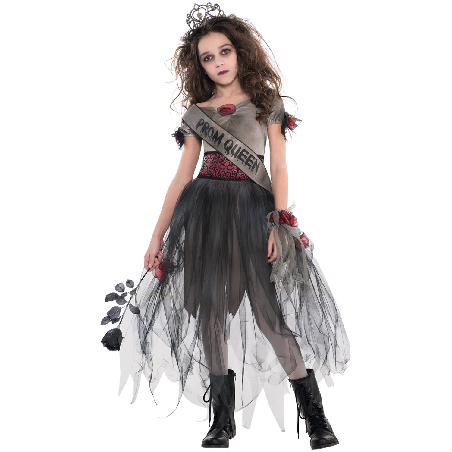 Child Costume Prombie Queen Age 6-8 Years