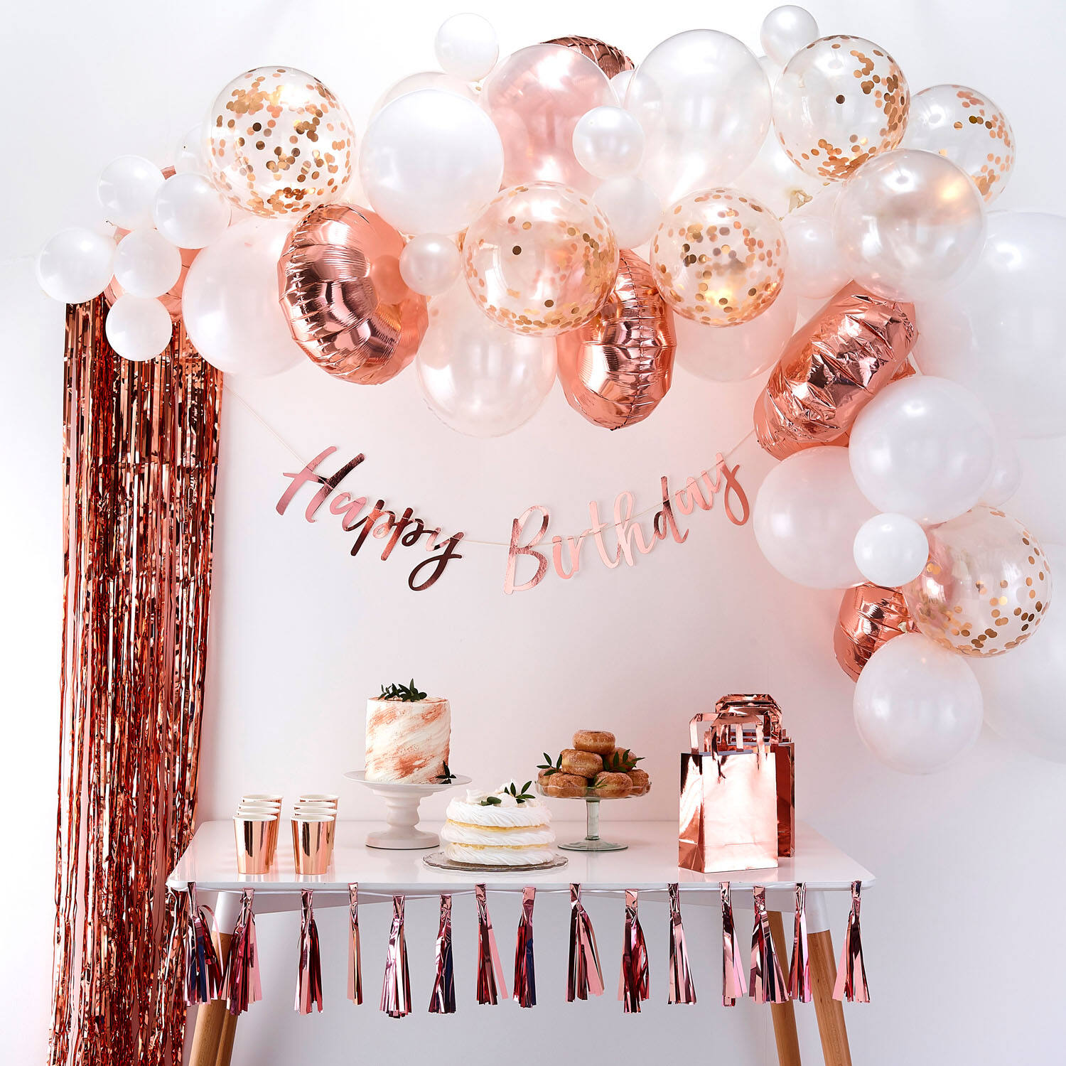 Balloon Arch - Rose Gold