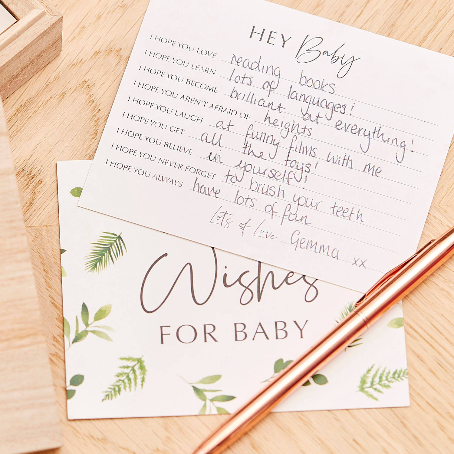wishes for the baby advice car