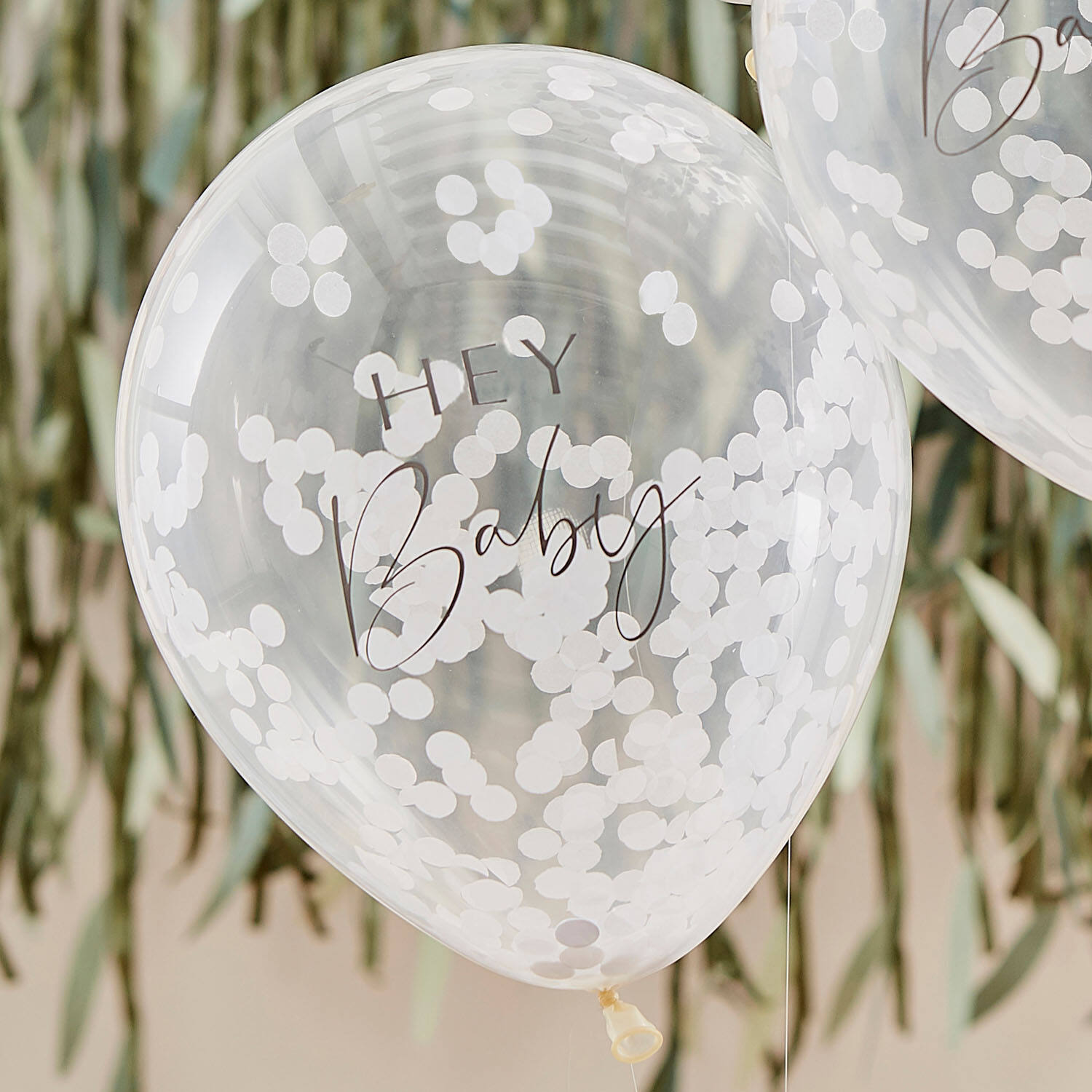 hey baby 12 inch balloons