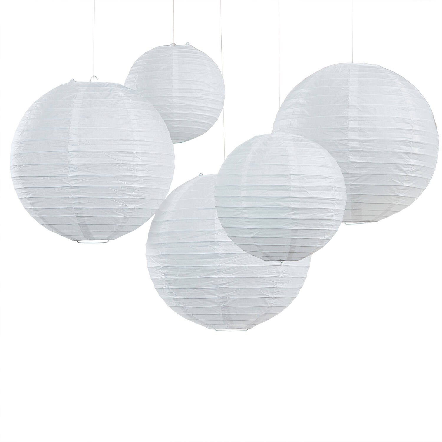 Paper Lanterns - White