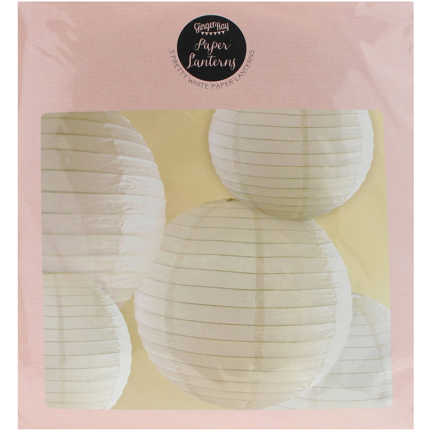 Paper Lanterns - White