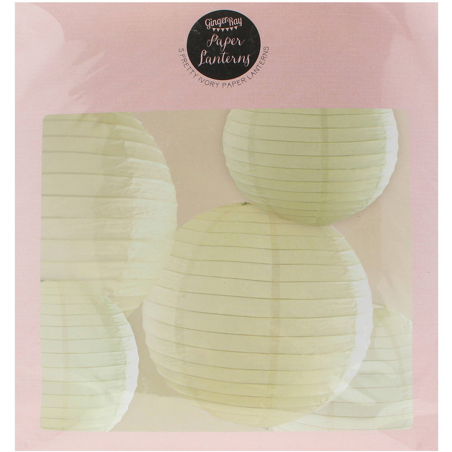 Paper Lanterns - Ivory