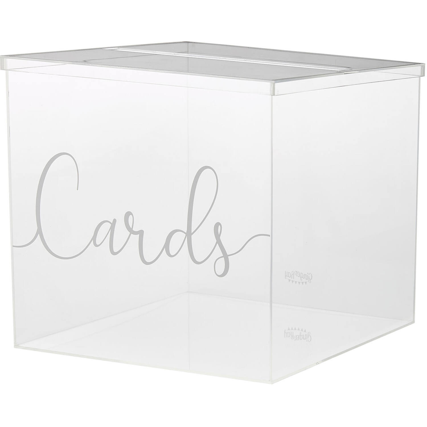 Card Box - Acrylic Card Box