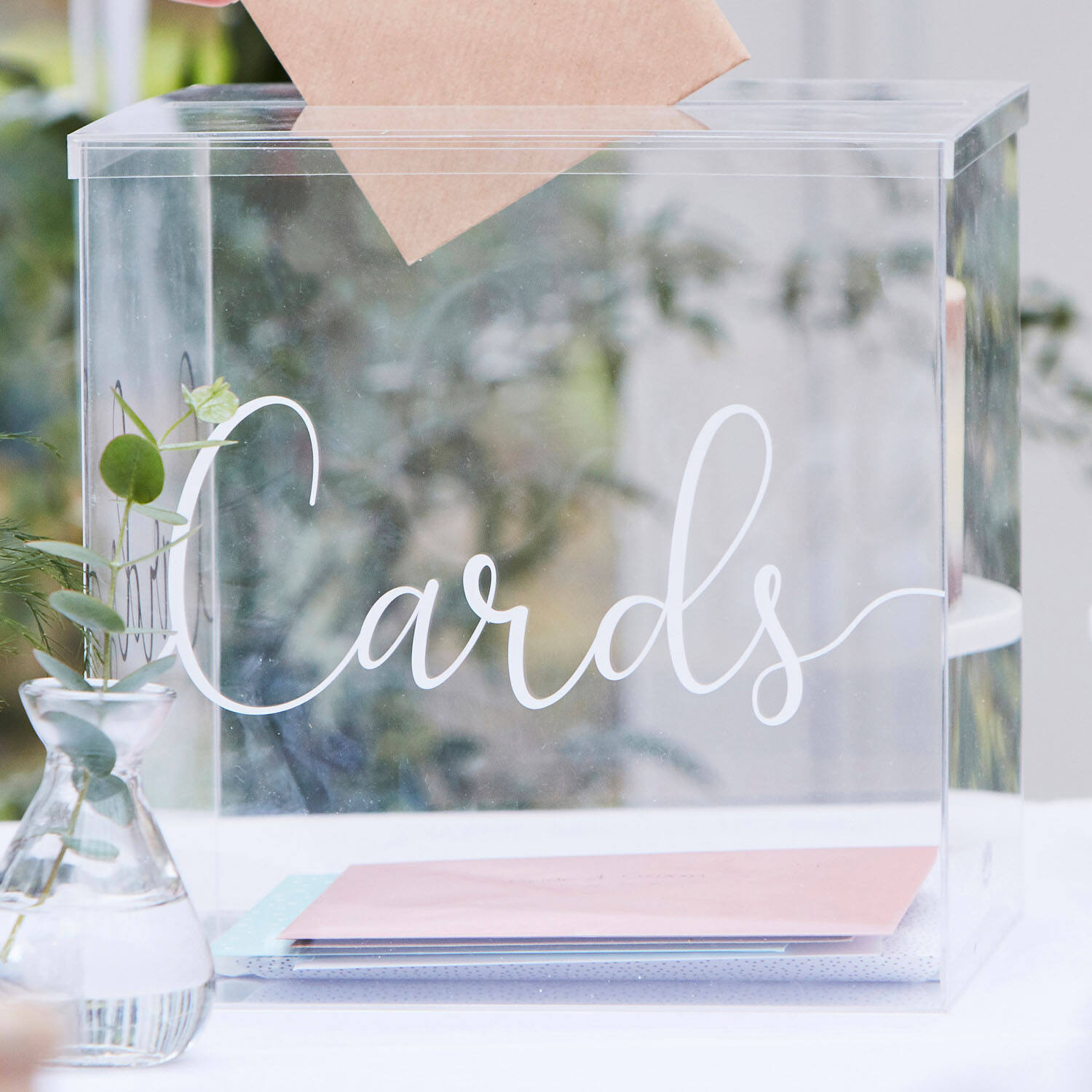 Card Box - Acrylic Card Box