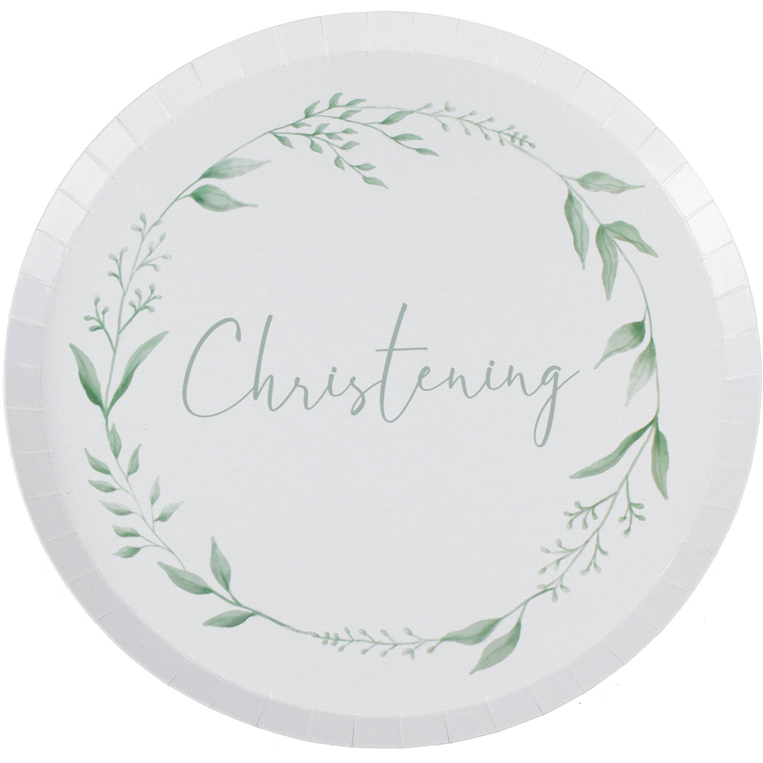 Plate- Christening