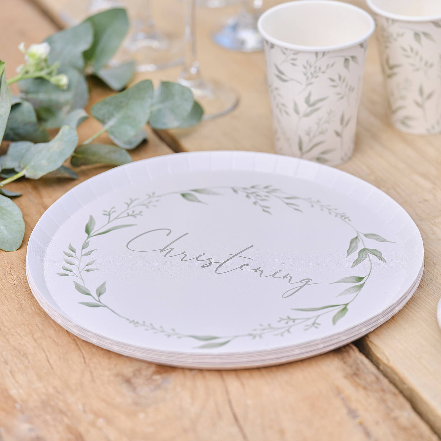 Plate- Christening