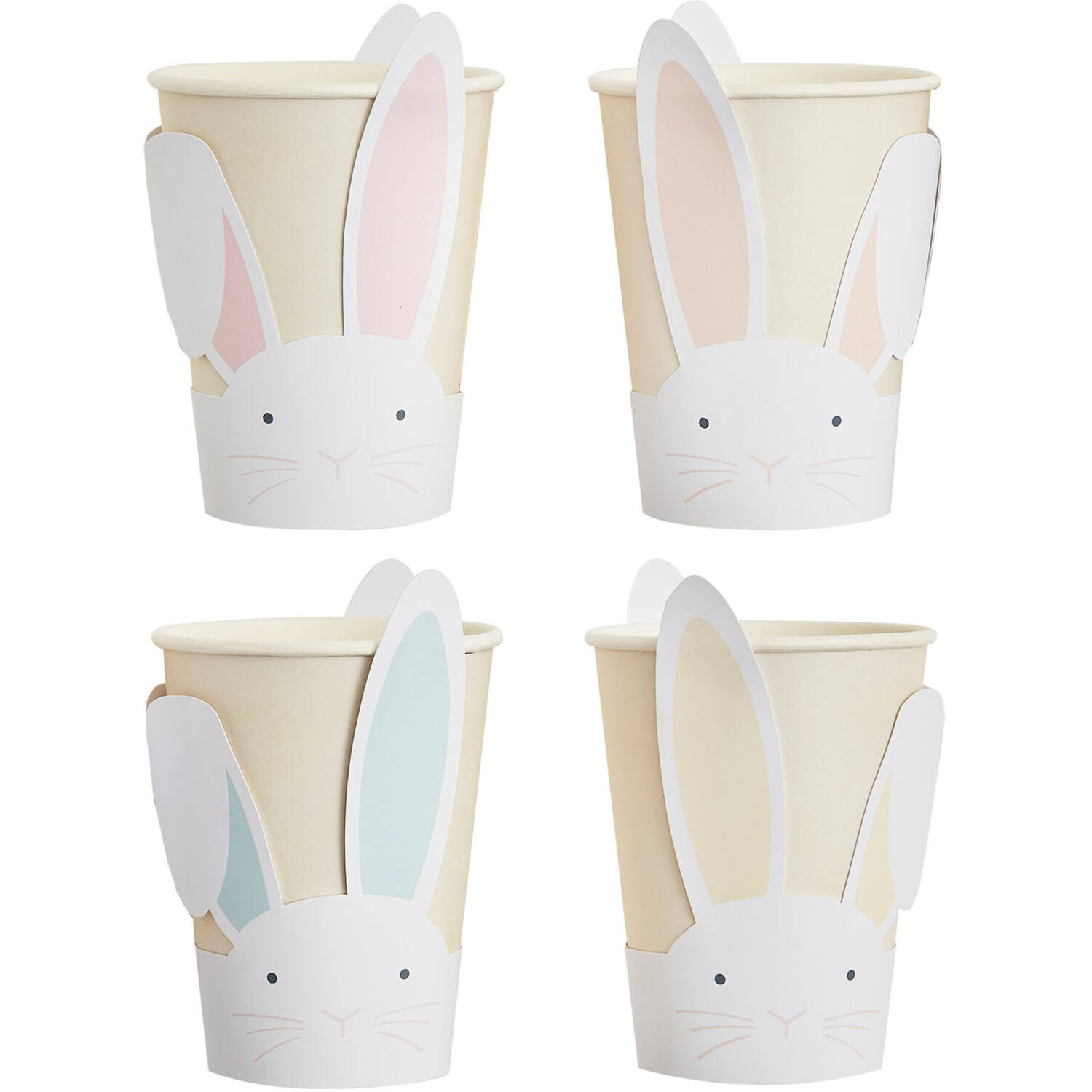 Paper Cups - Pop Out Bunny - Pastel