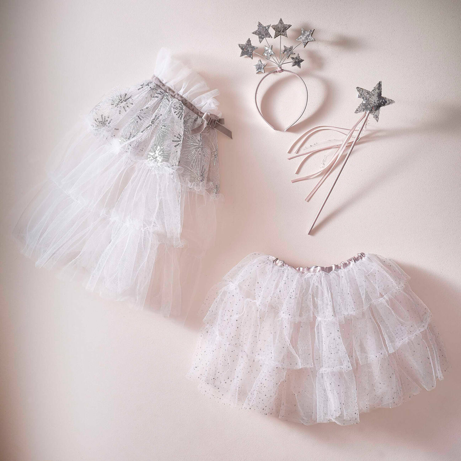 Starlight Silver & White Tutu 3-5yr