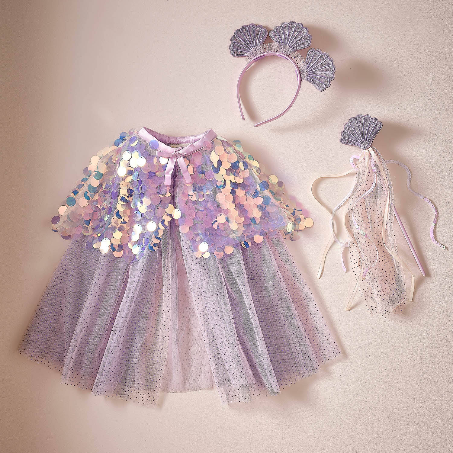 Mermaid Shell Cape