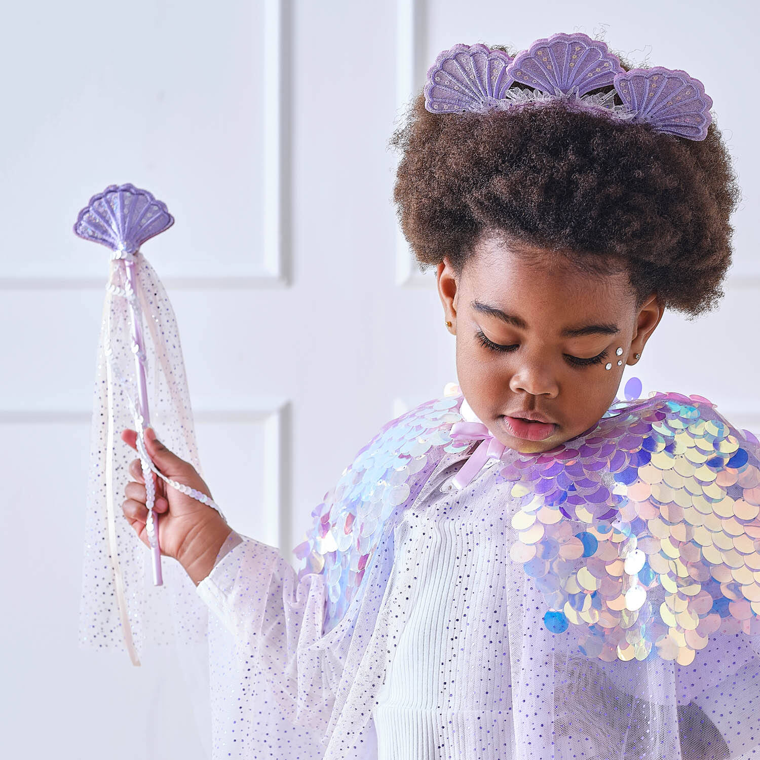 Mermaid Shell Wand