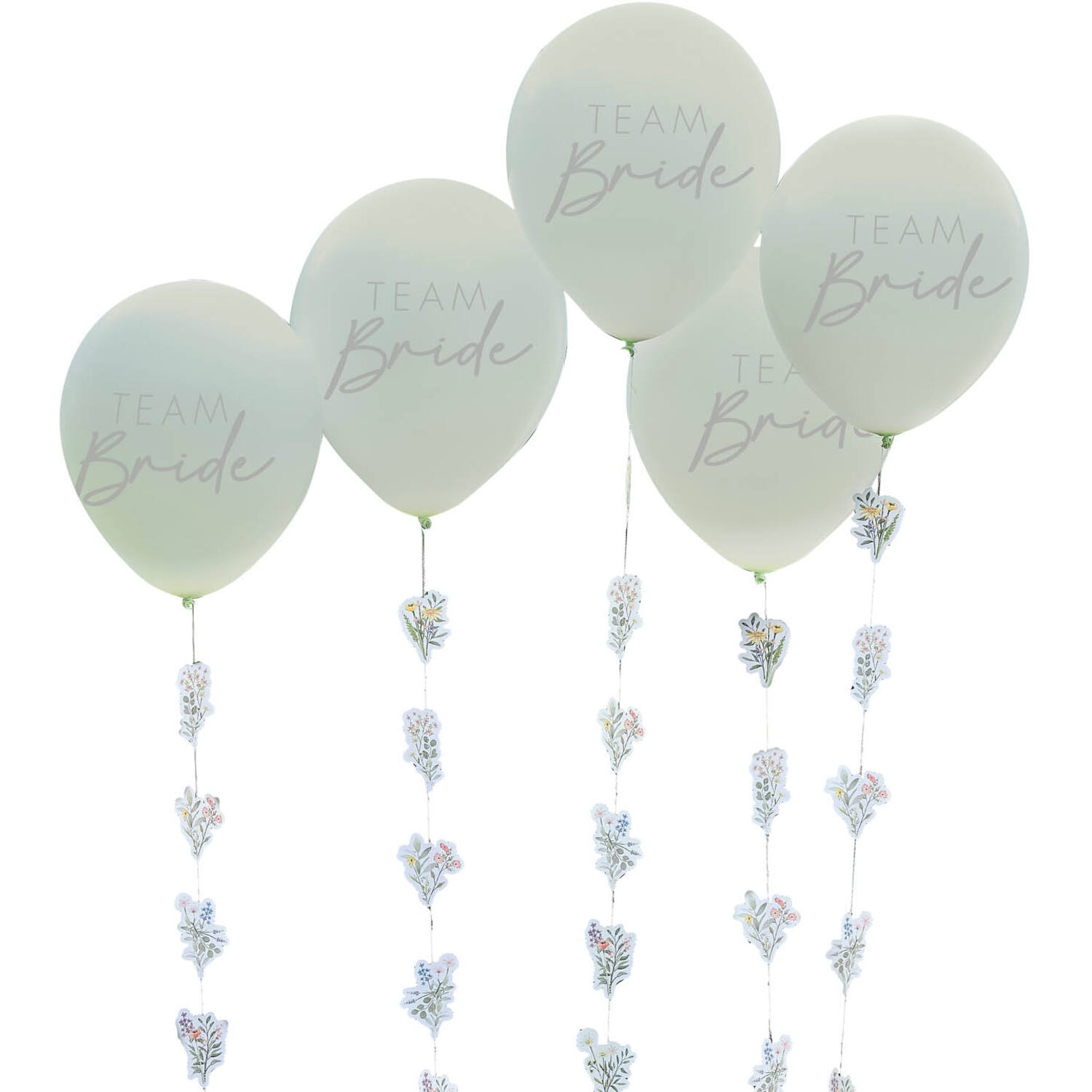 Balloon Bundle - Team Bride Balloons with Print