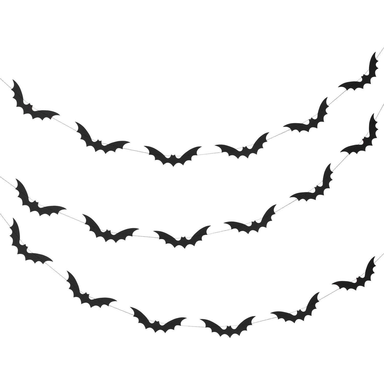 Bunting - 5m Black Bat Paper