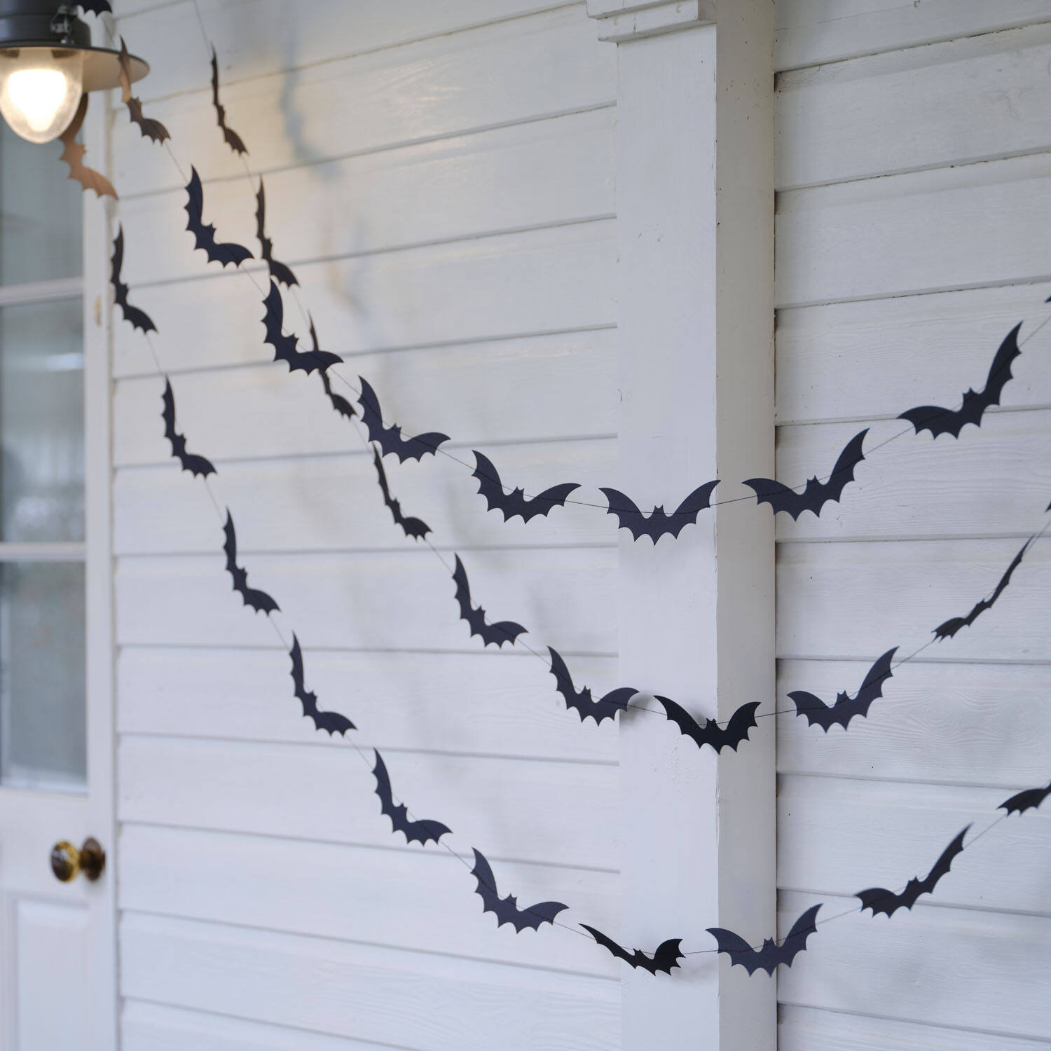 Bunting - 5m Black Bat Paper