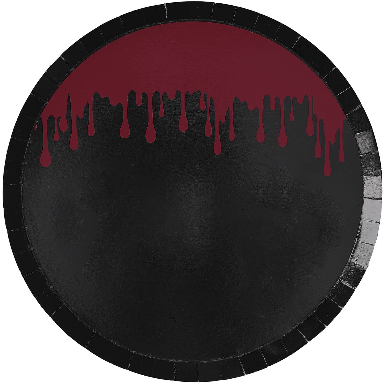 Blood Splatter Plate- Metallic Ink
