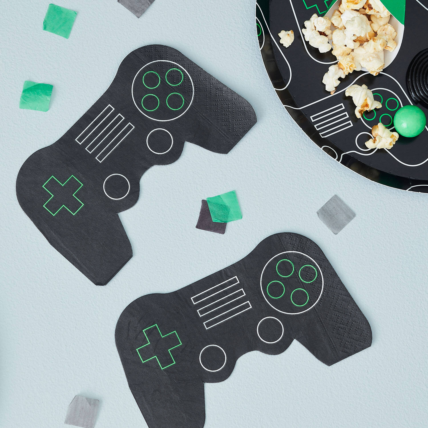 Eco Napkin - Controller Shape - Black