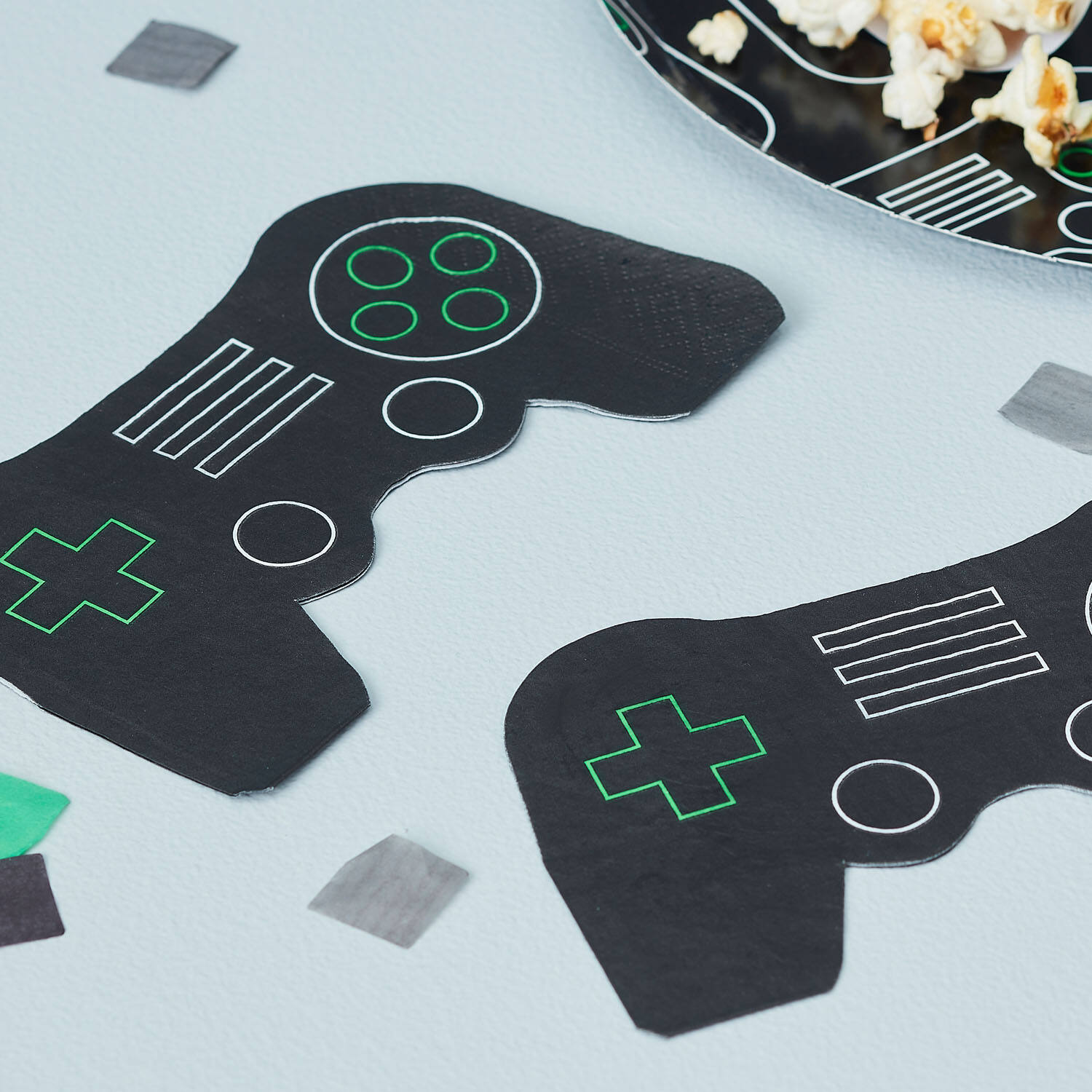 Eco Napkin - Controller Shape - Black