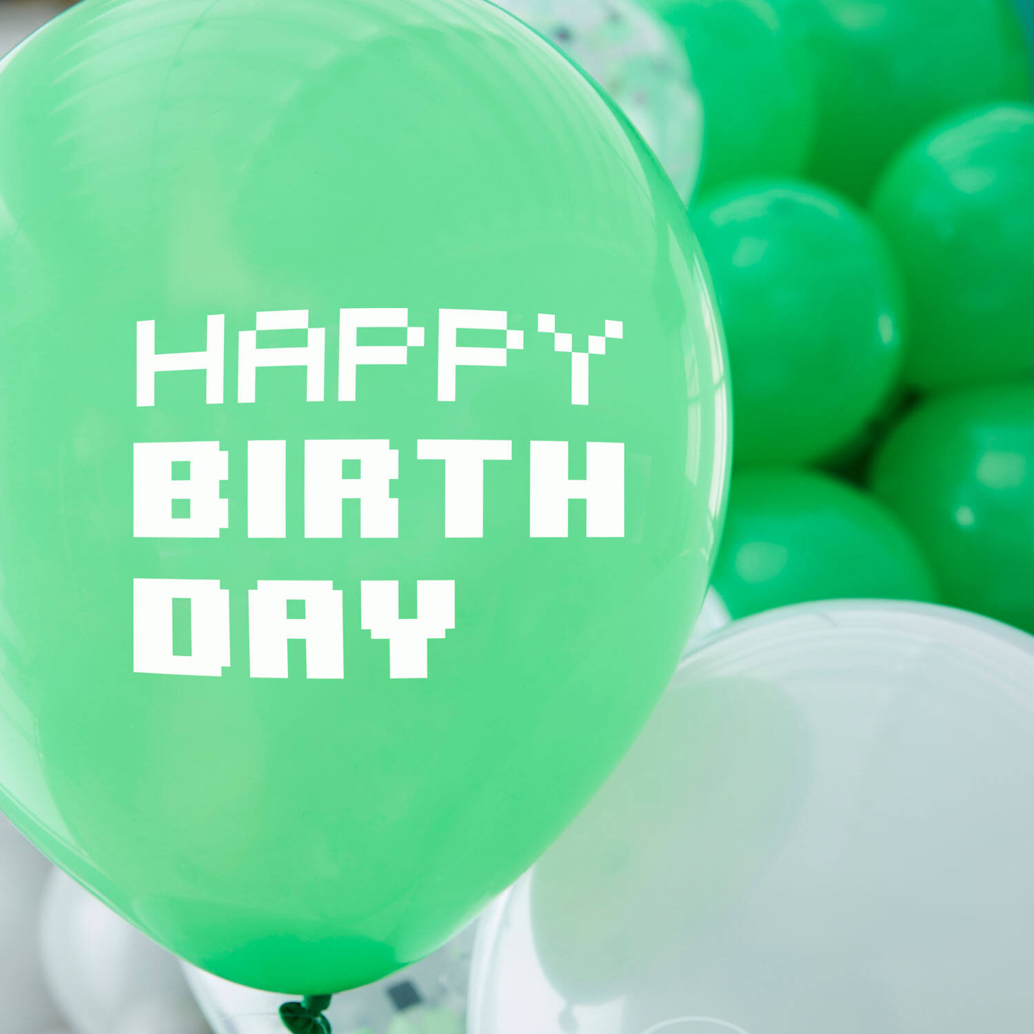 Balloon Bundle - Controller Confetti and Controller Printed - Grey, Green & Black