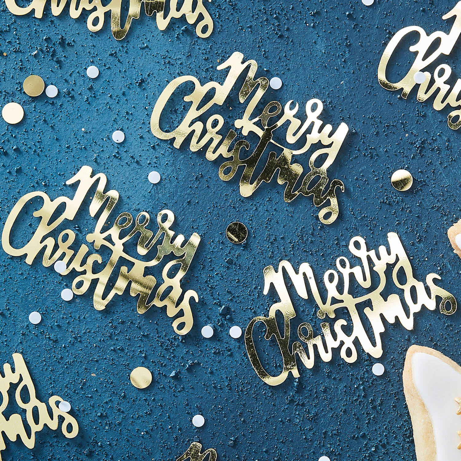 Confetti - Gold Script Confetti Sequin