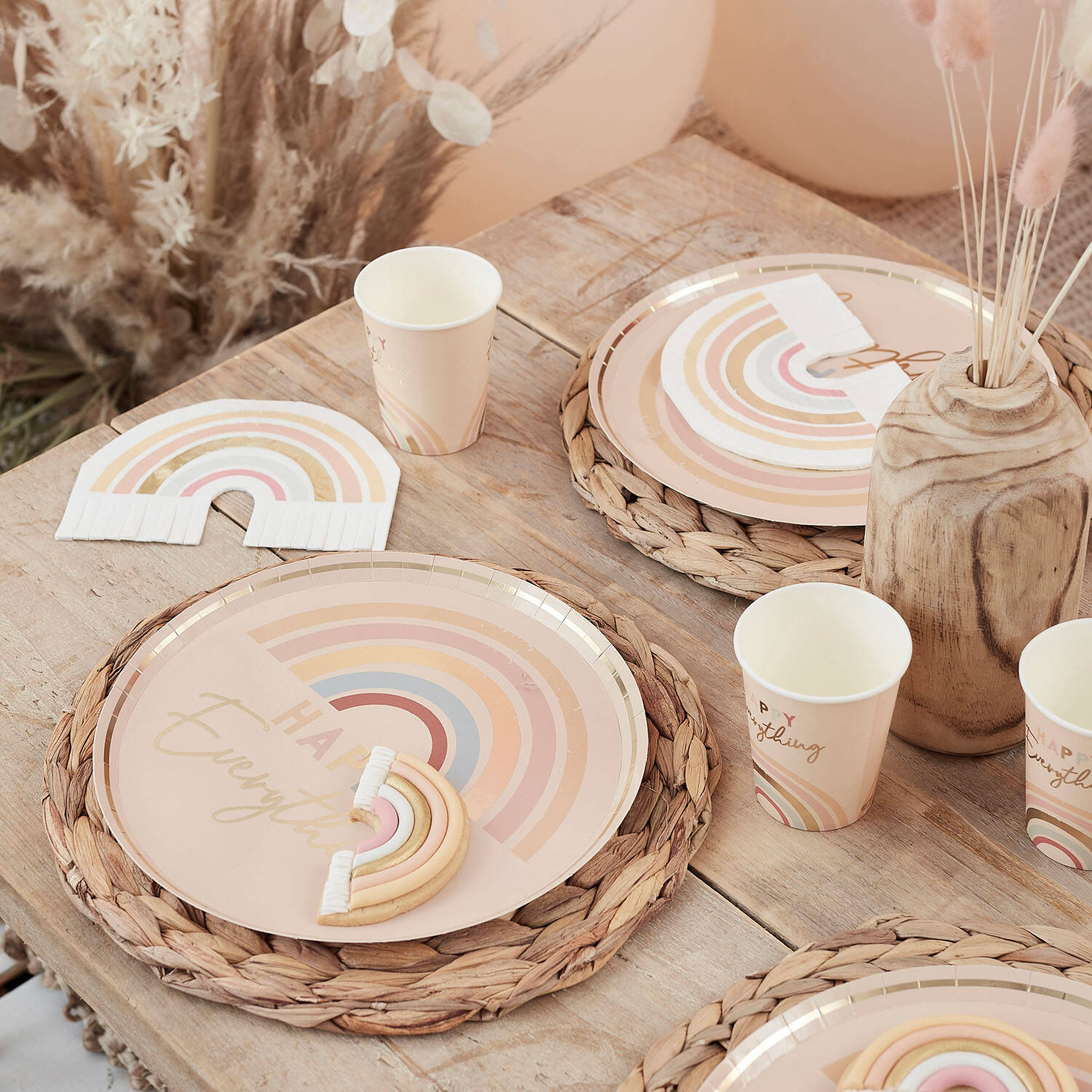 Plate - Happy Everything - Gold Foiled