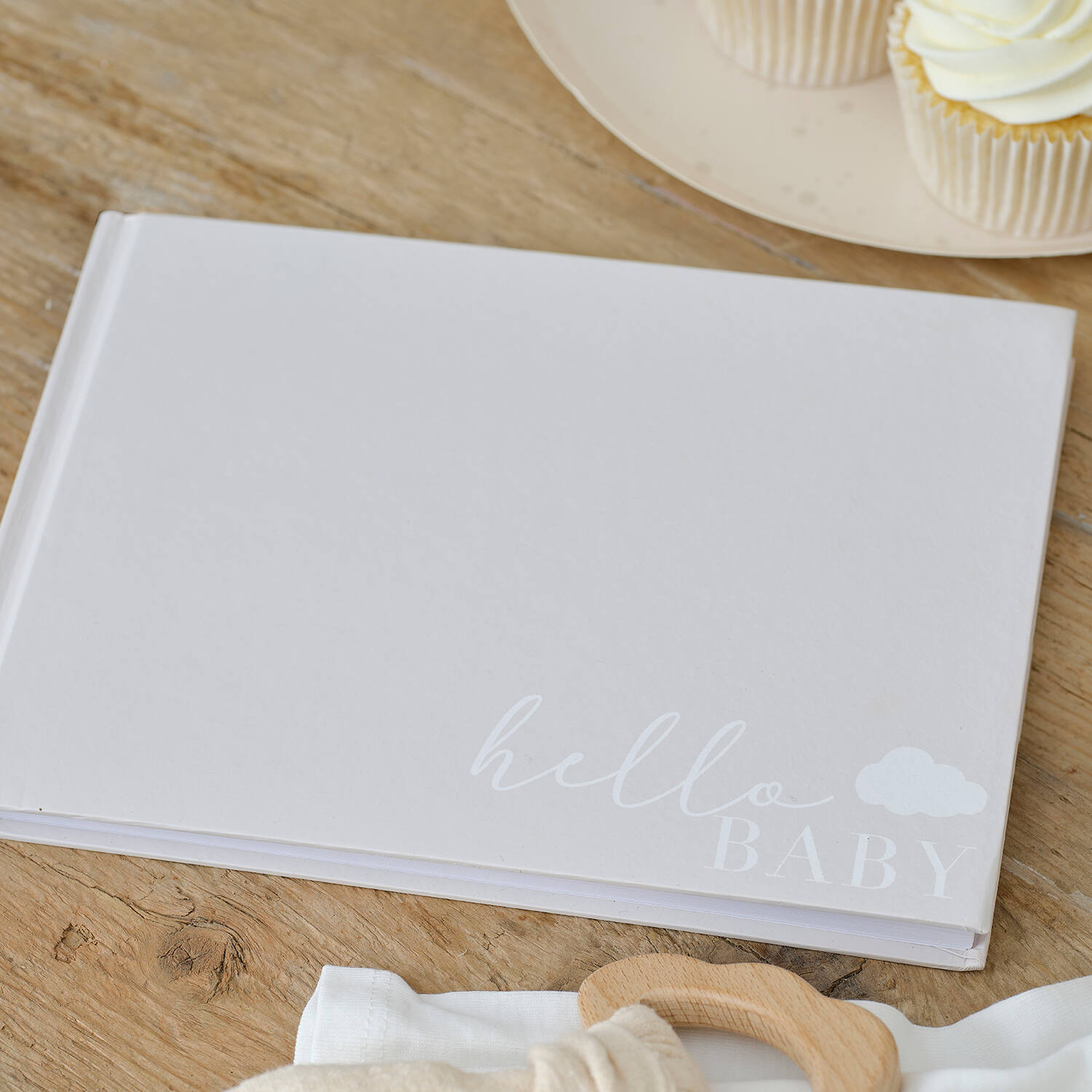 Guest Book - Hello Baby - Hardback Paper