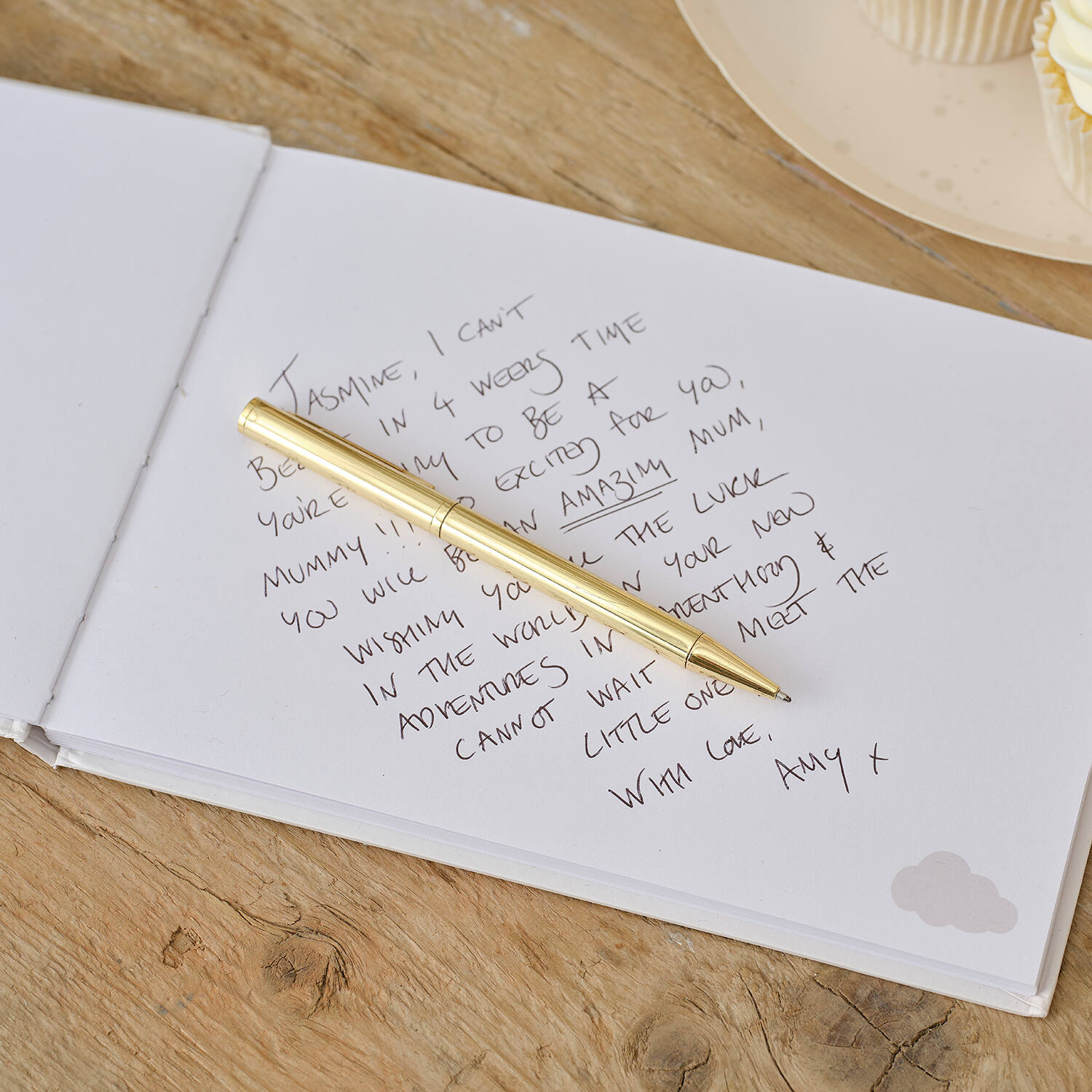 Guest Book - Hello Baby - Hardback Paper