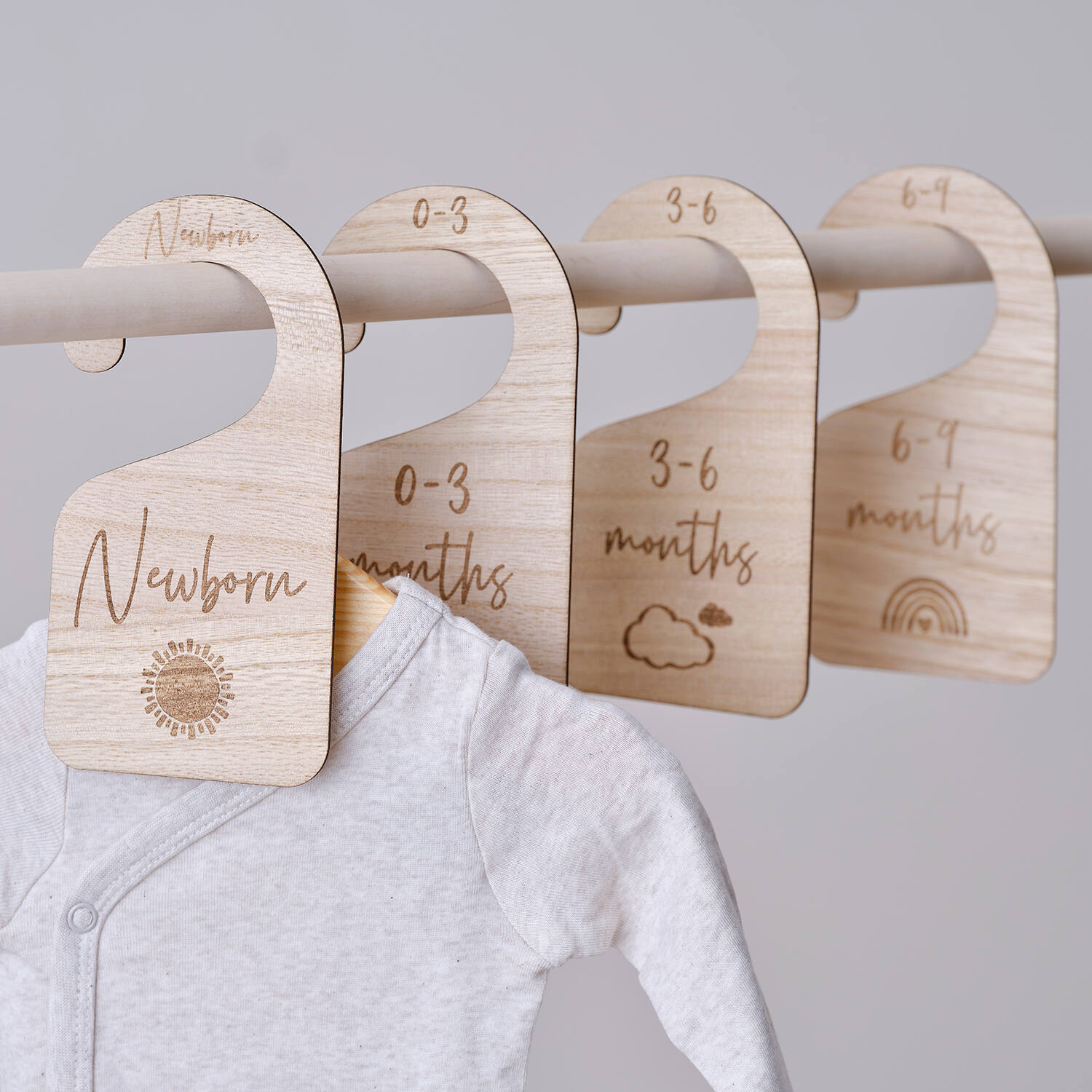 Clothes Dividers - Baby - Wooden