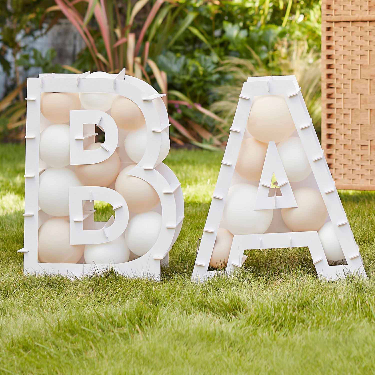 Balloon Mosaic - Baby - White