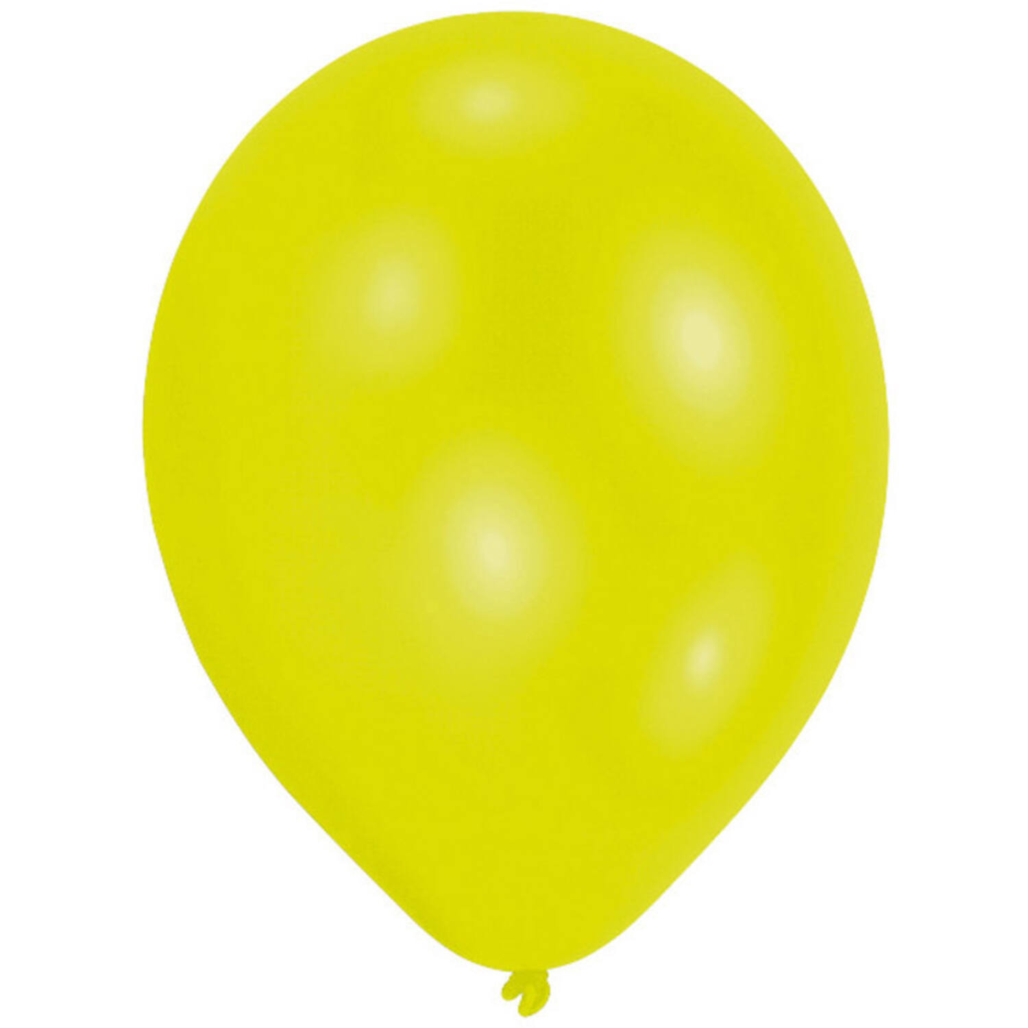 50 Latex Balloons Standard Lime Green 27.5 cm / 11"