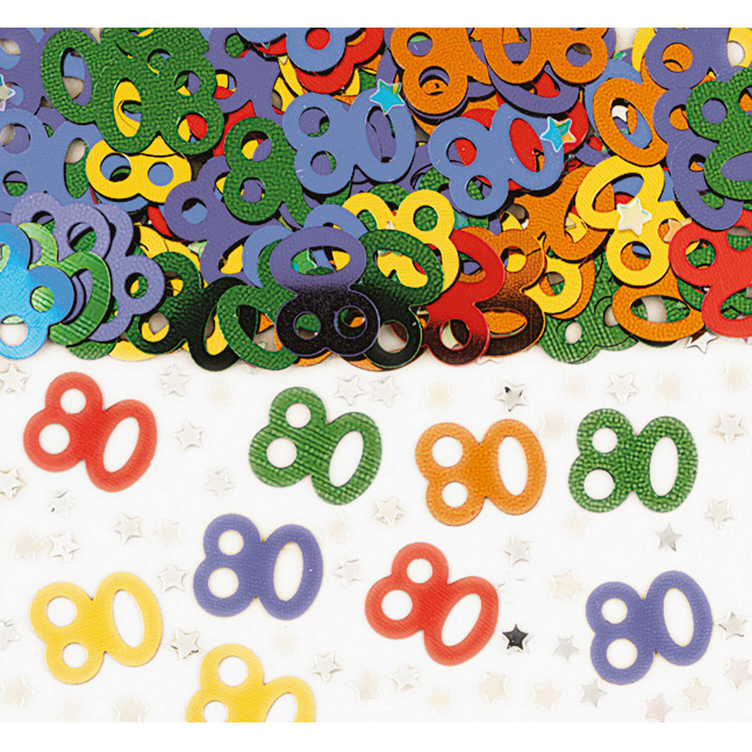 Confetti 80 Multicolour Foil 14 g