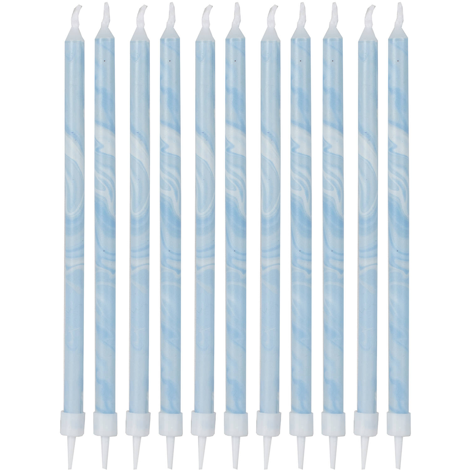 Candles - Tall Skinny - Blue Marble