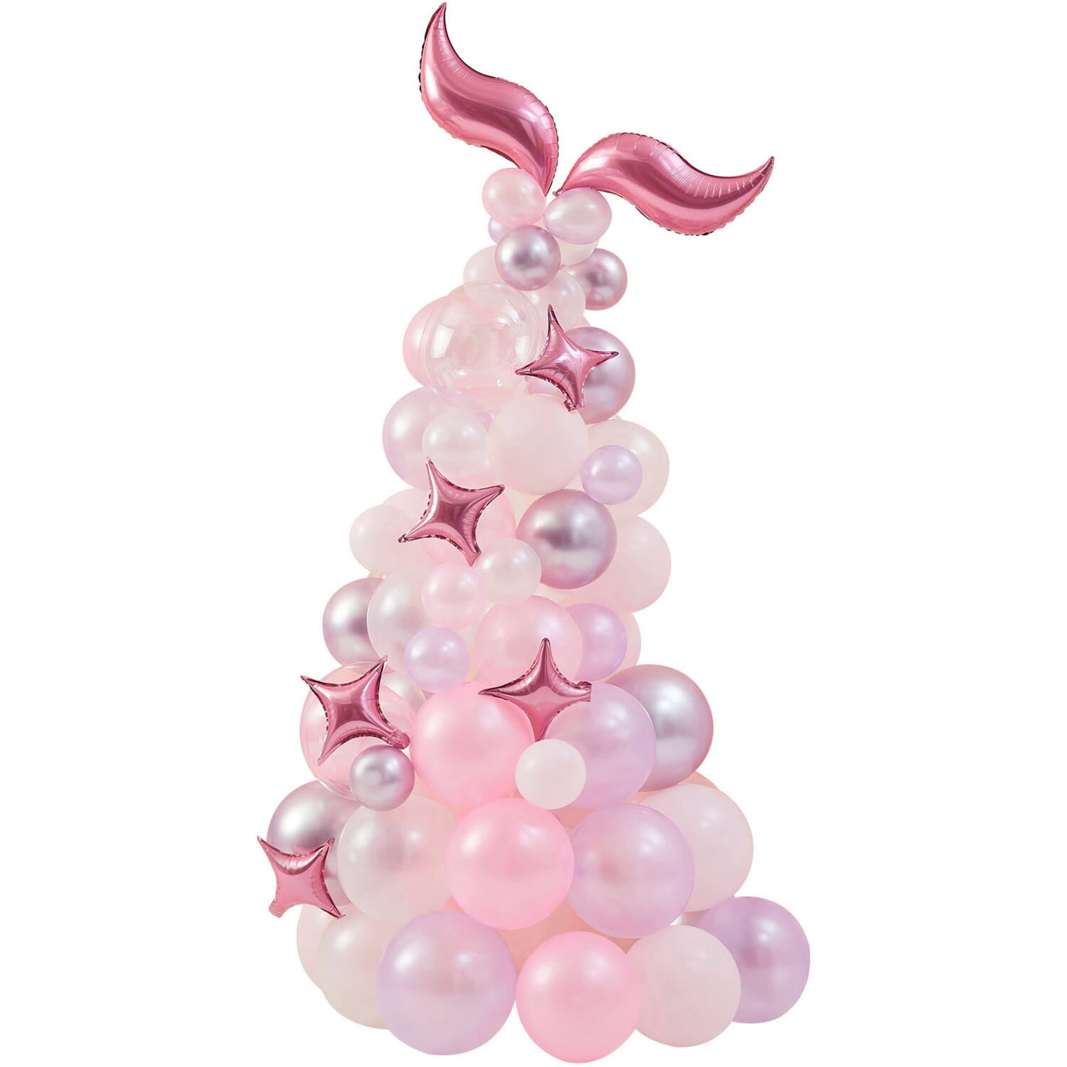 Balloon Arch - Mermaid Tail Balloon Arch - Pastel