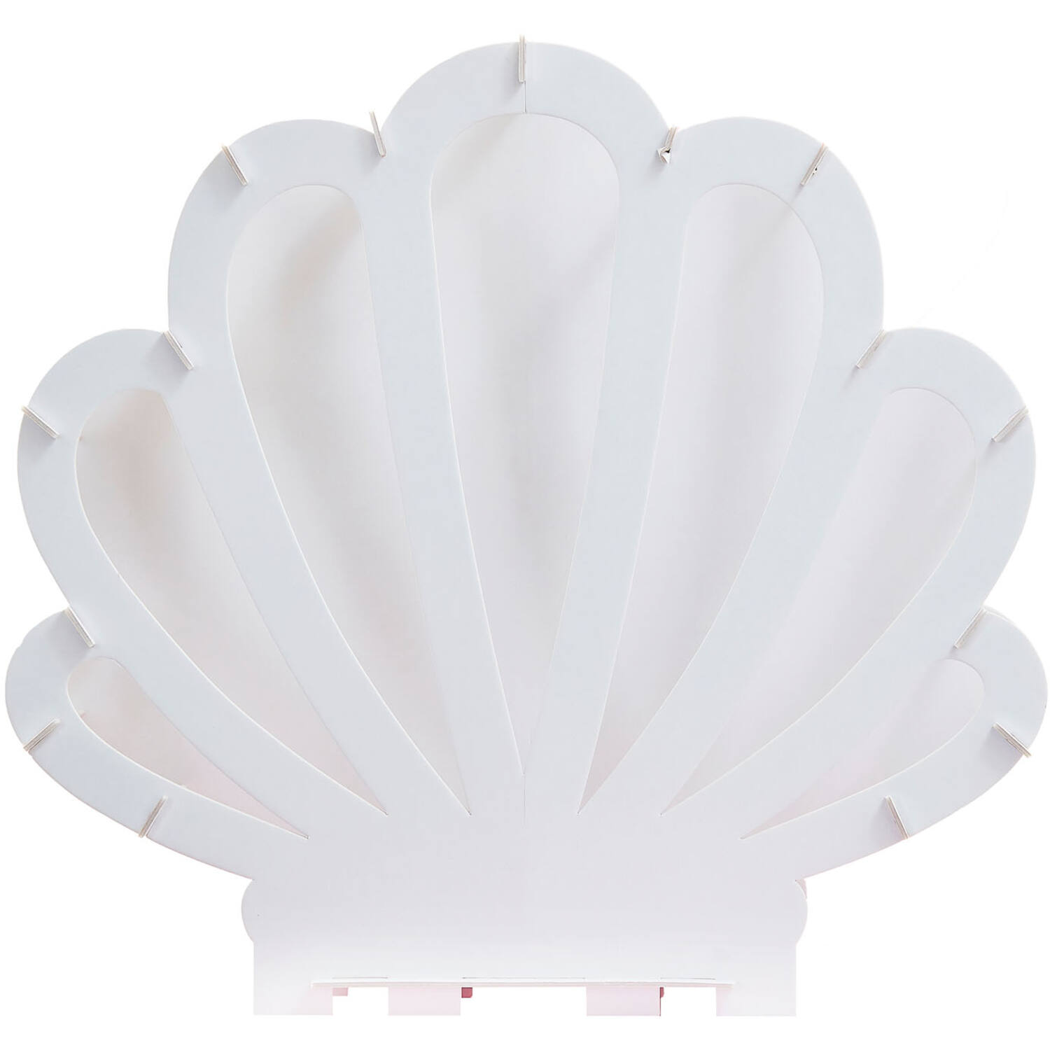 Balloon Mosaic - Shell Shaped with Balloons - Pink and Lilac