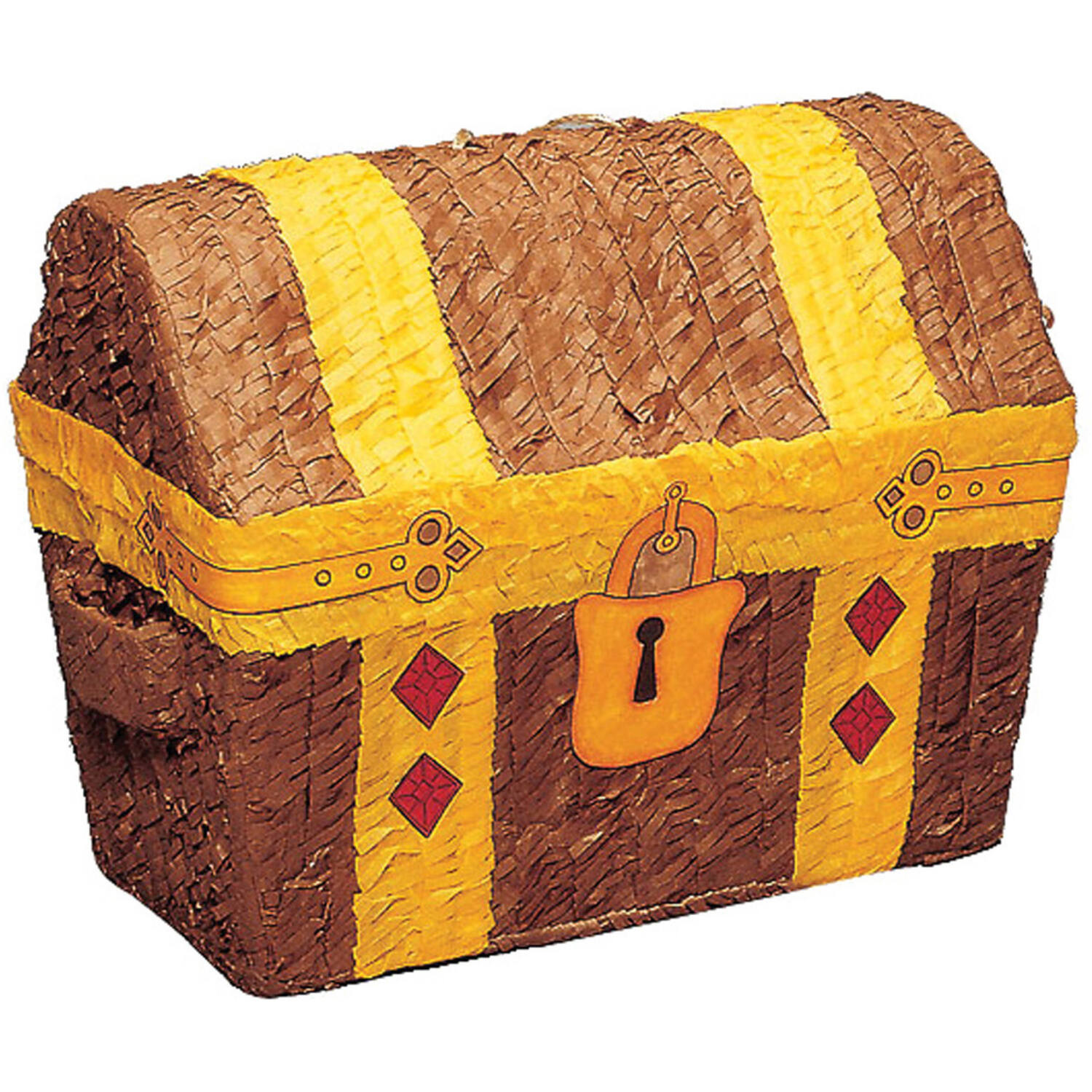 Pinata Treasure Chest Paper 38.1 x 33 x 21.5 cm