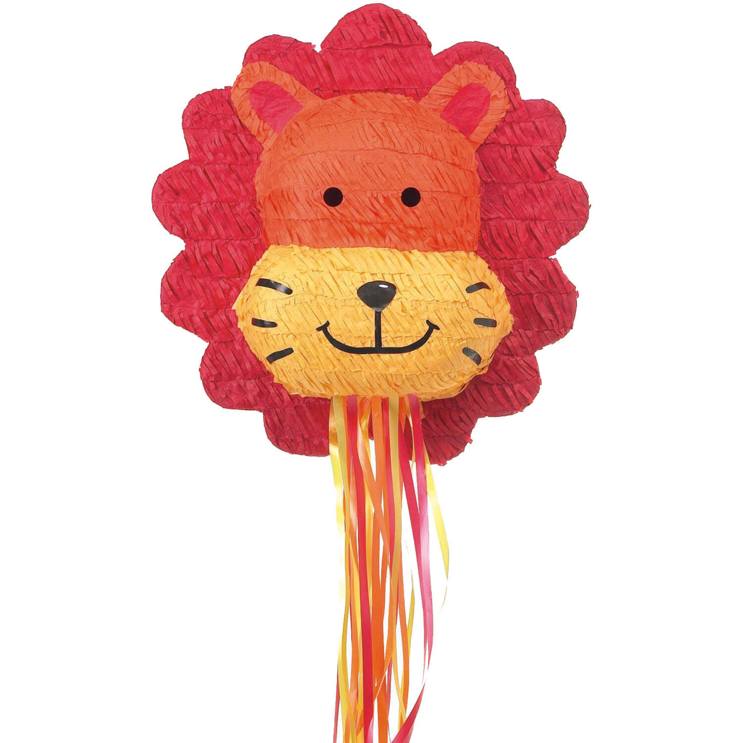 Pull Pinata Lion Paper / Plastic 39.9 x 41.9 x 16.5 cm