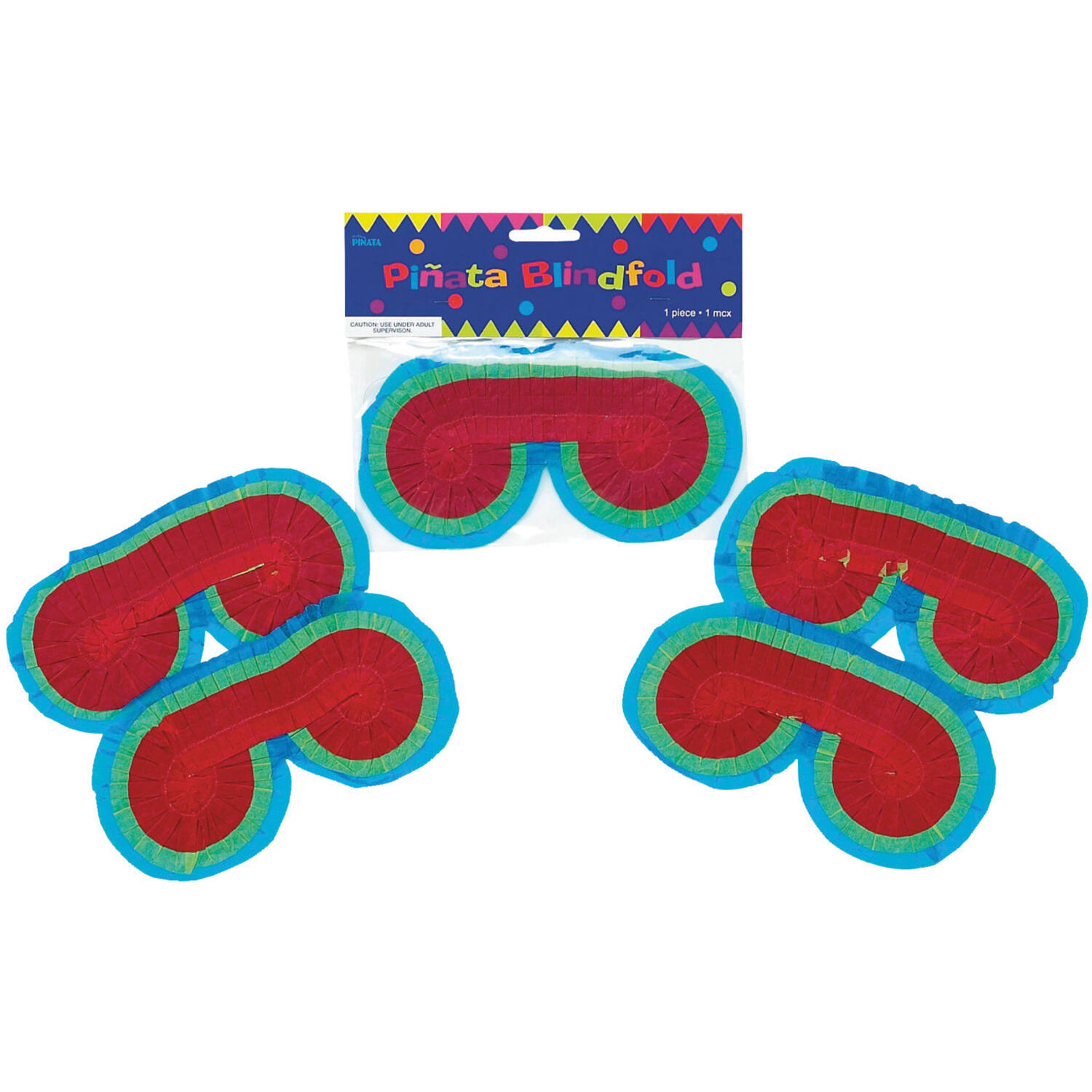 Pinata Blindfold Paper 18.7 x 10.4 cm