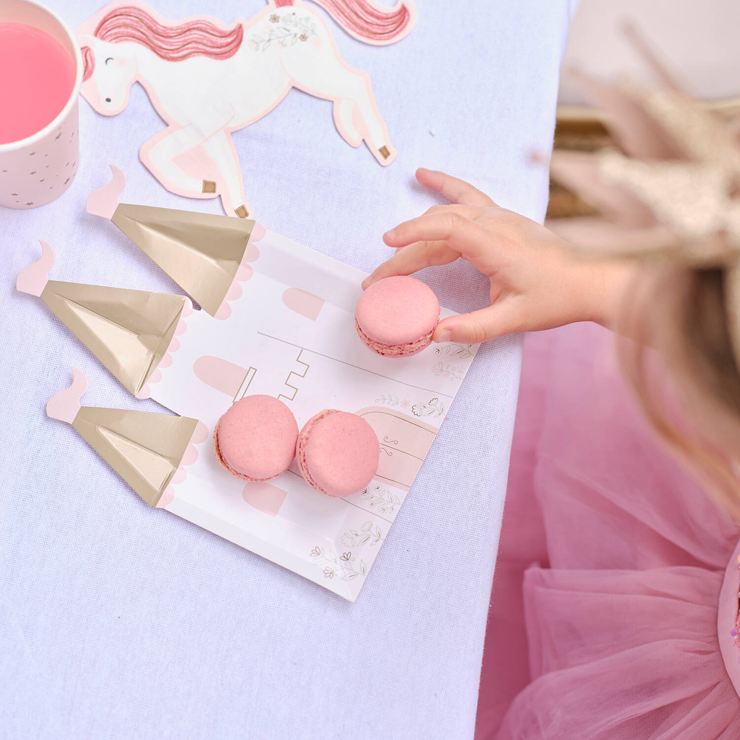 Princess Castle Paper Plate