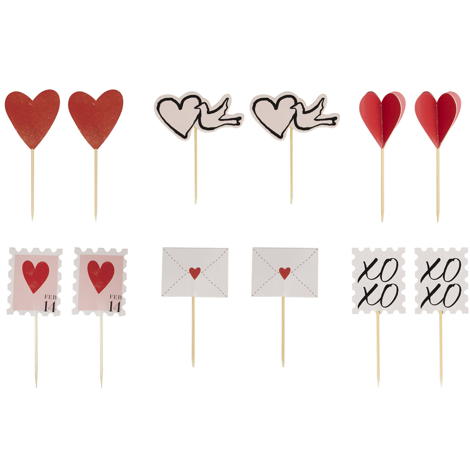 Cupcake Toppers - 12 Paper Scene Toppers