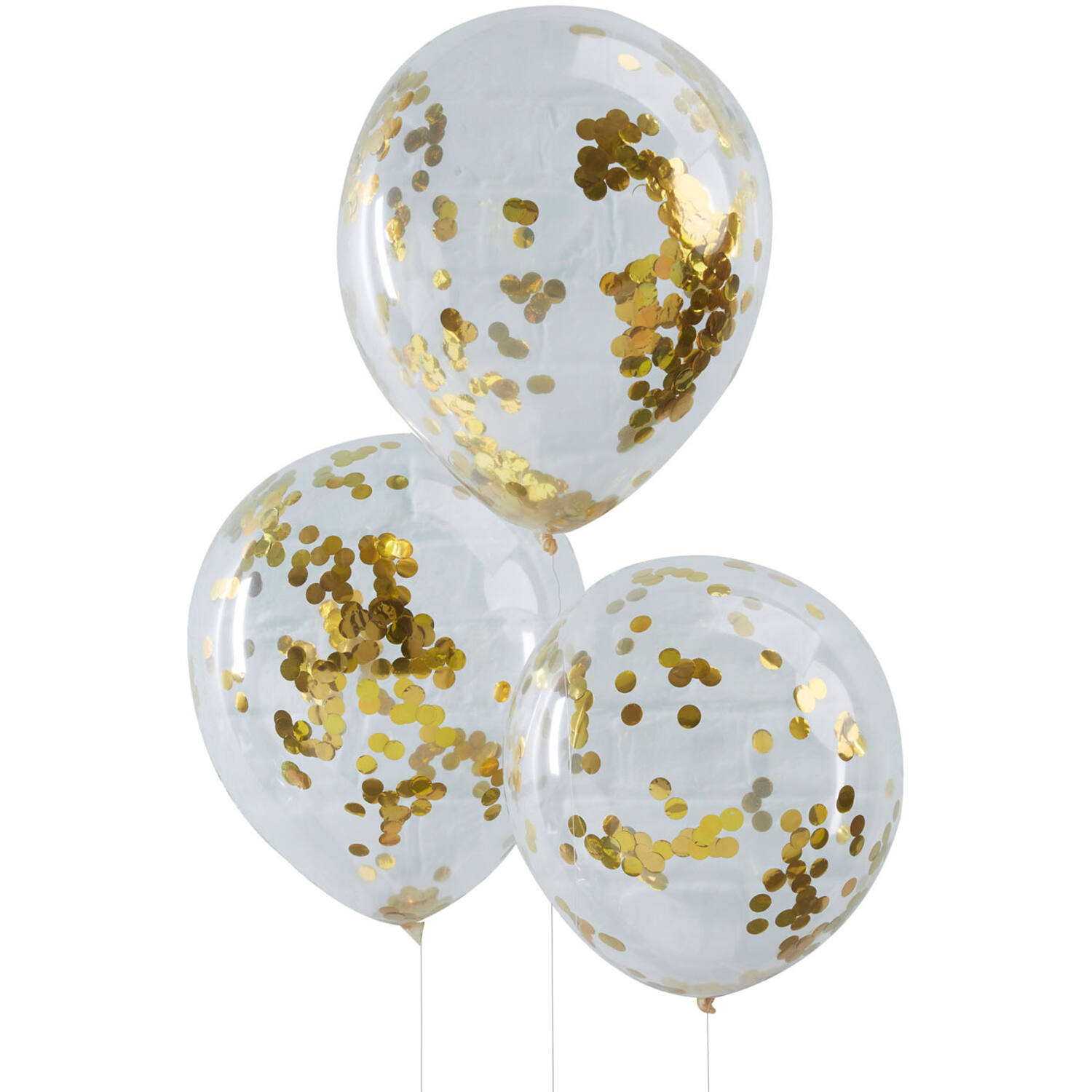 Balloons - Confetti - Gold