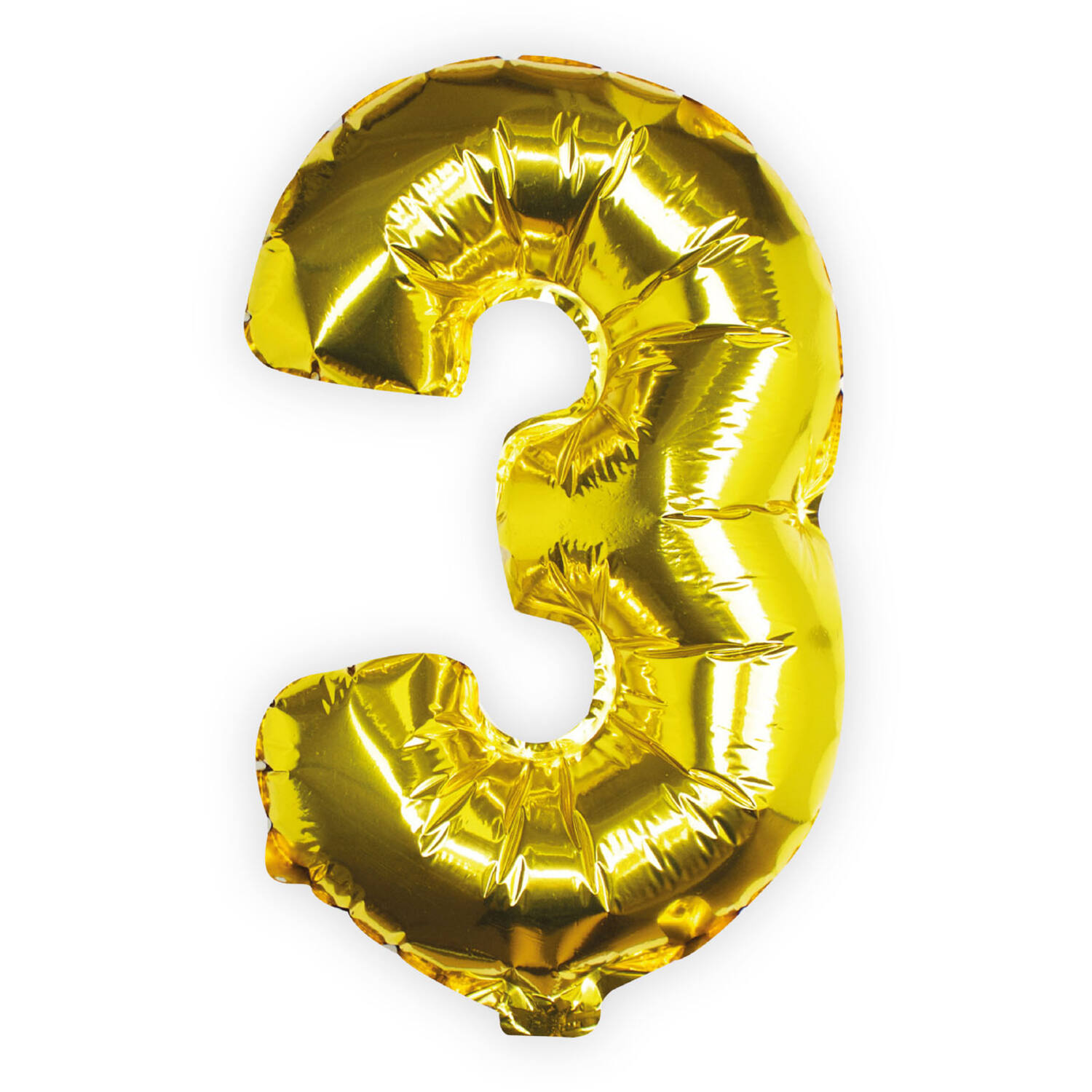 Balloons - Gold Foil Number