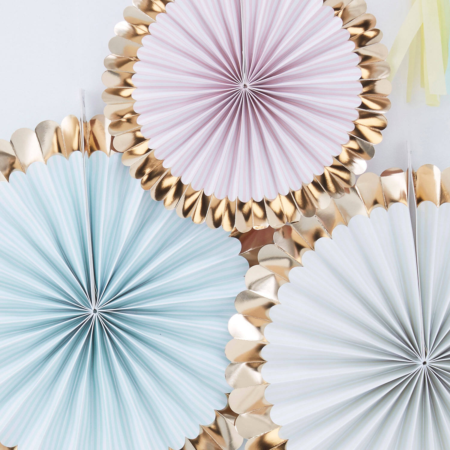 Fan Decorations - Pastel Kit