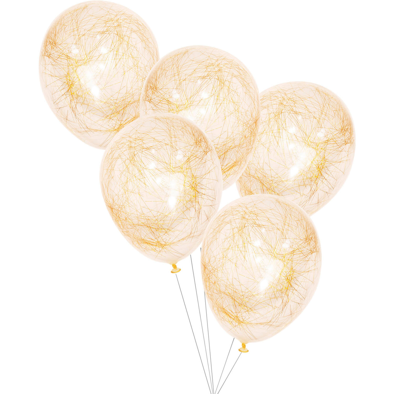 Balloons - Angel Hair - Gold