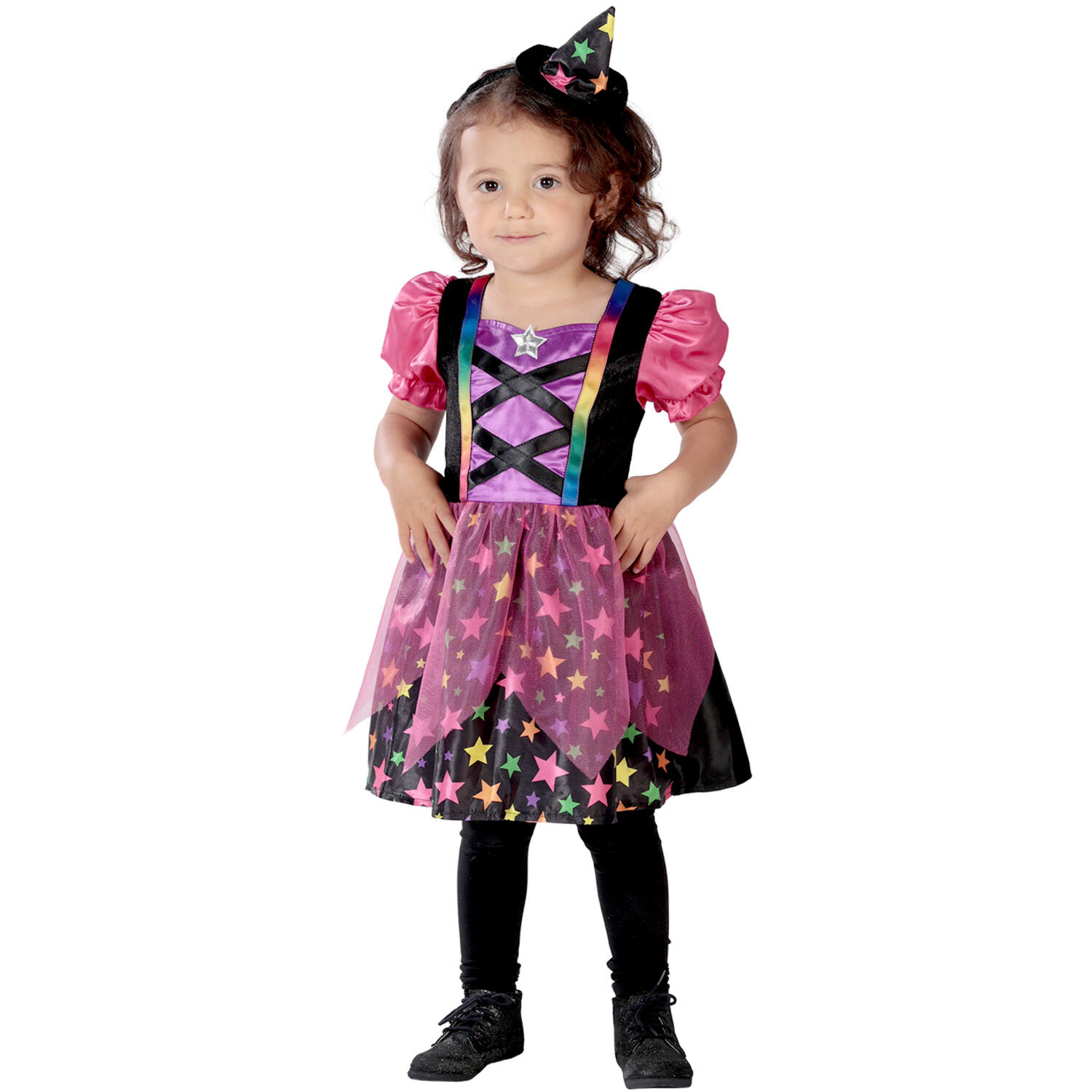 Baby Costume Rainbow Witch Age 3 - 6 Months