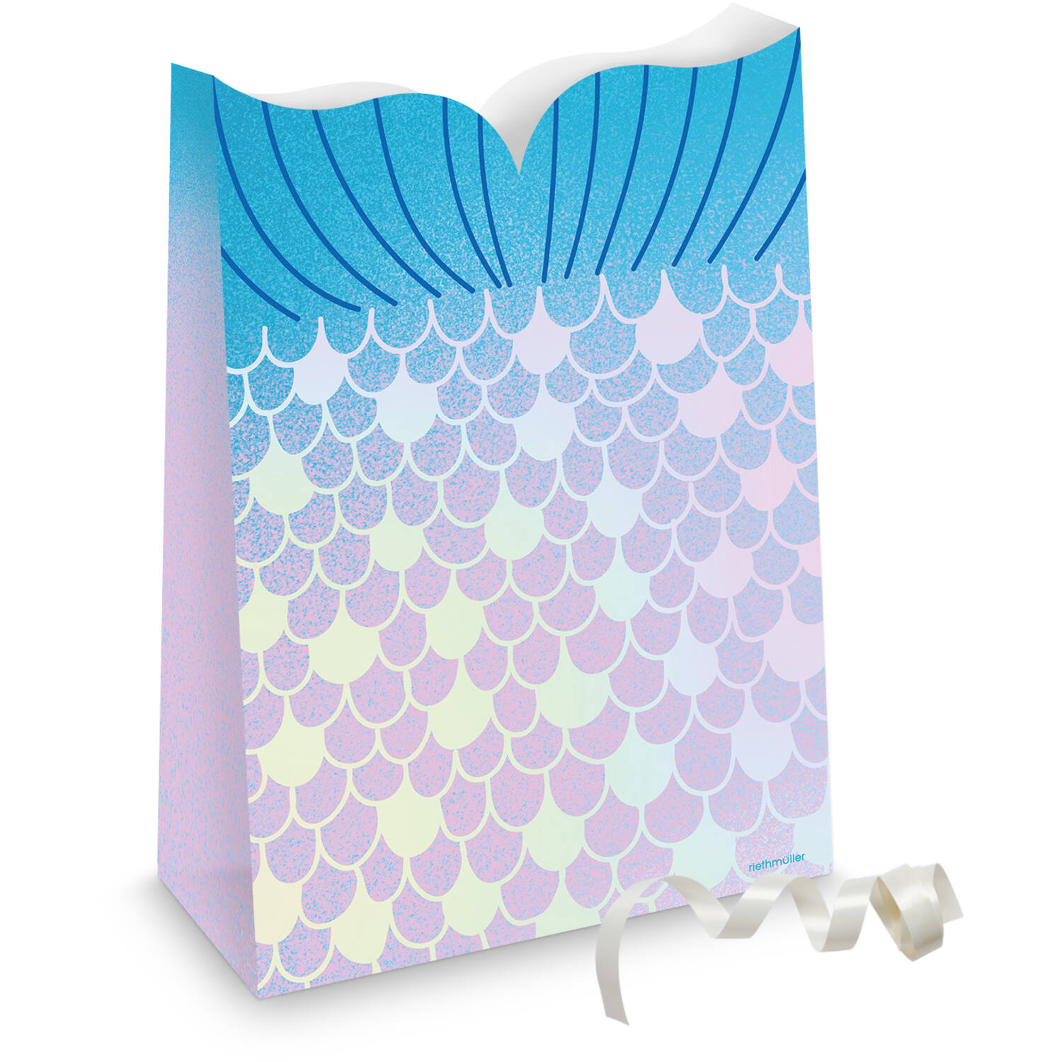 8 Party Bags Magical Ocean Paper 23.8 x 16.5 cm