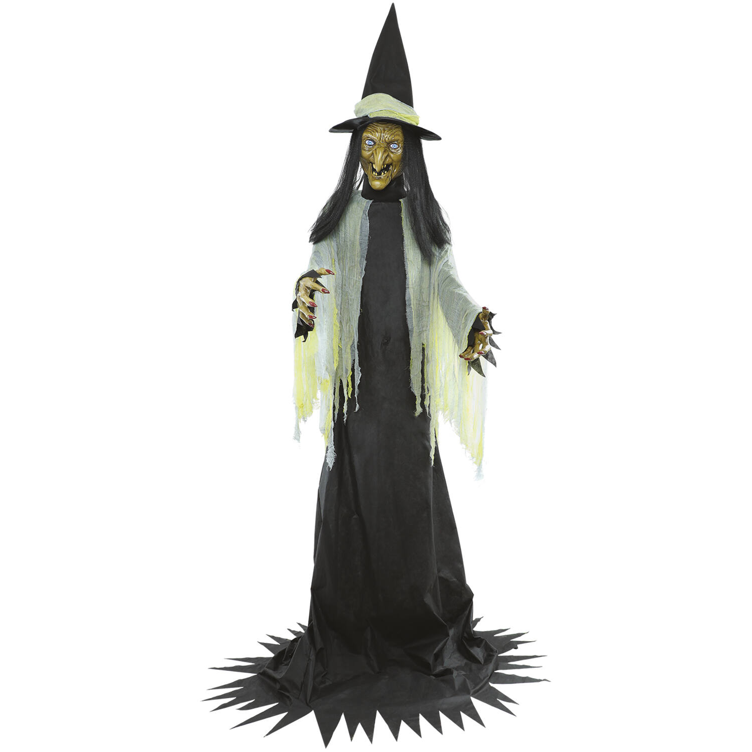 Animatronic XXL Standing Towering Witch 300 cm