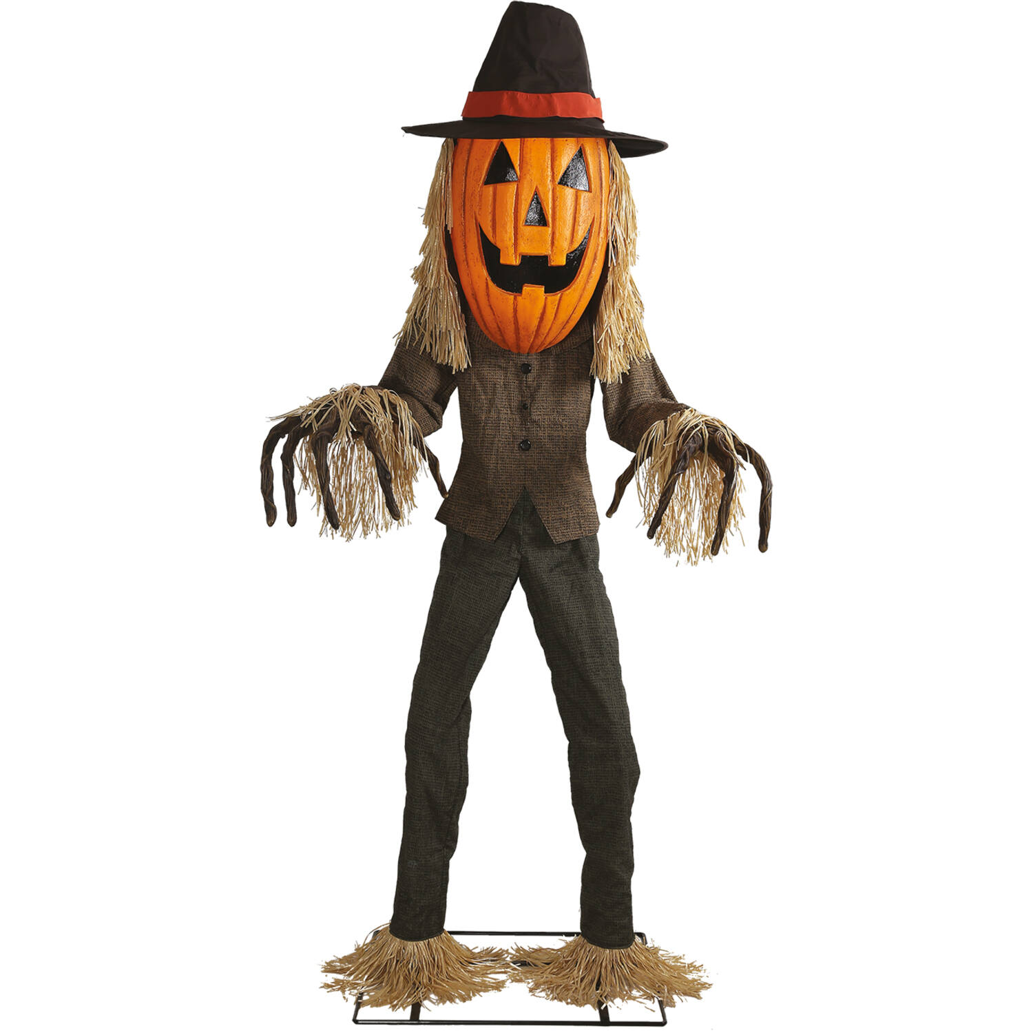 Animatronic XL Standing Big Head Jack O'Lantern 182 cm