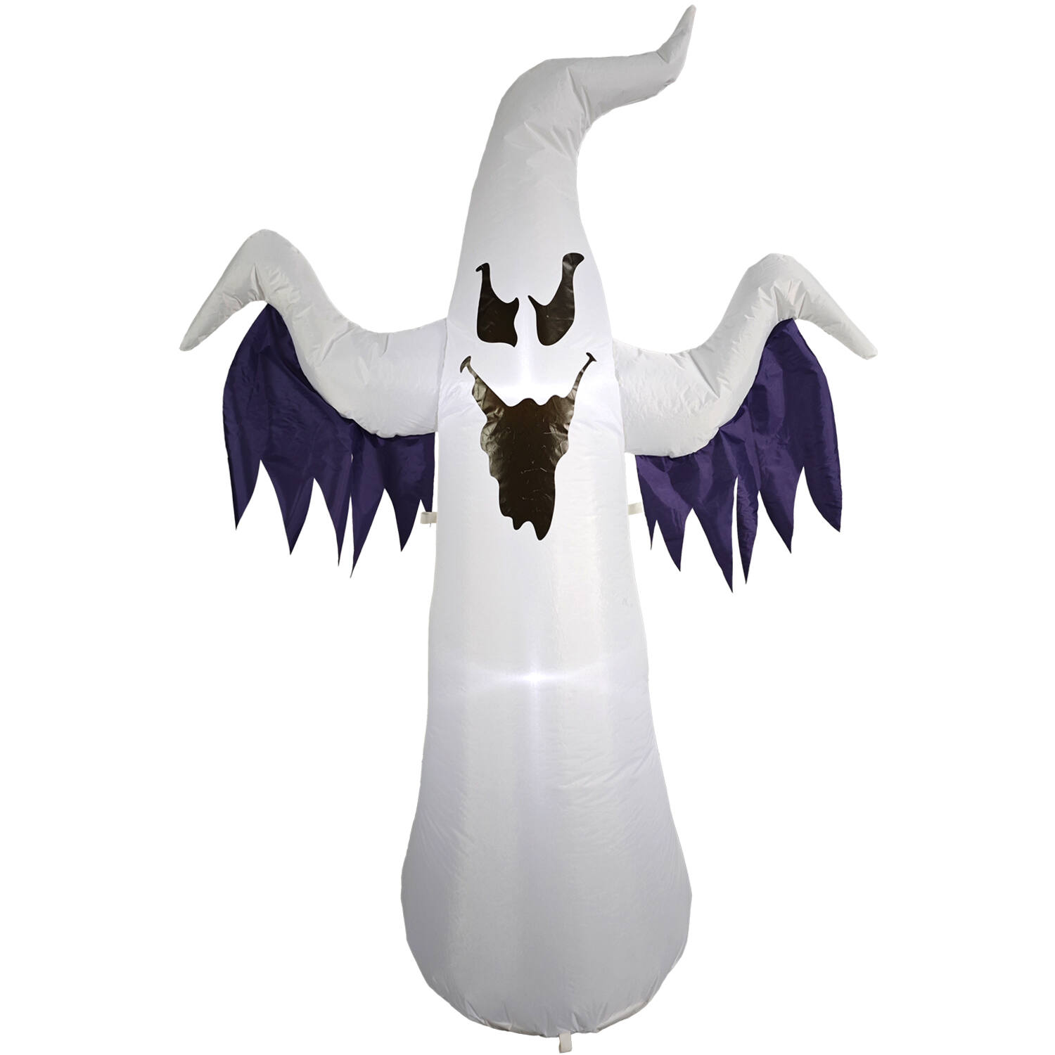 Inflatable Mean Ghost with Light Effect 128 x 63 x 190 cm