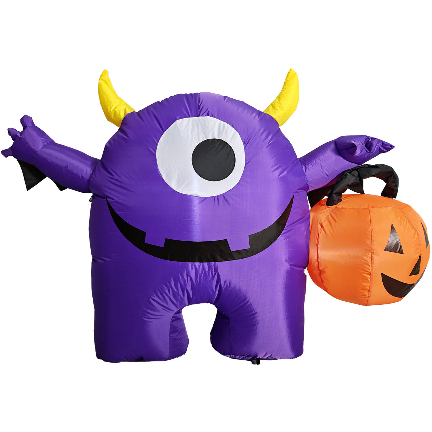 Inflatable Monster with Pumpkin with Light Effect 160 x 70 x 118 cm