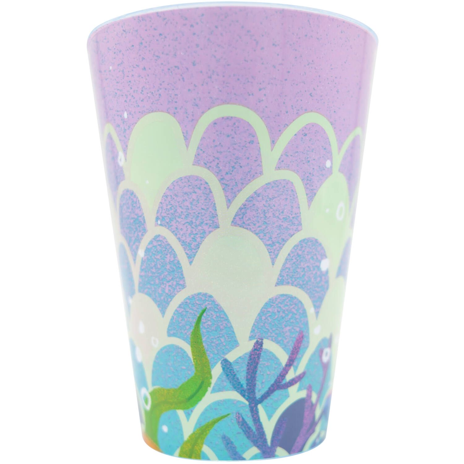 4 Cups Magical Ocean Plastic Reusable 430 ml