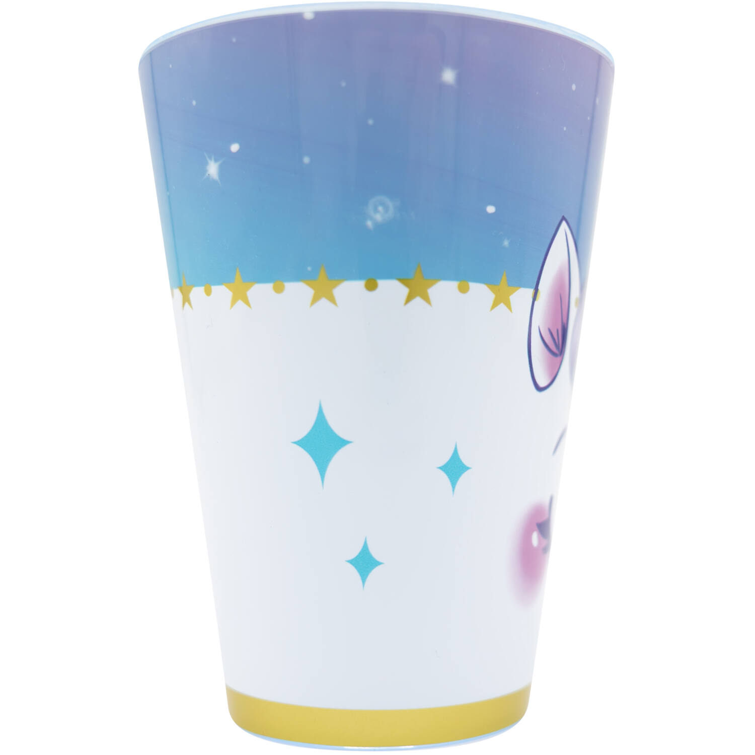 4 Cups Unicorn Dreams Plastic Reusable 430 ml